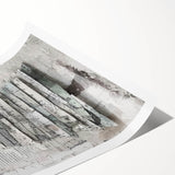 Musical Christmas Tree Art Print - Unique Layered Holiday Wall Decor