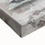 Musical Christmas Tree Art Print - Unique Layered Holiday Wall Decor