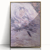 Impressionist Wall Art: Claude Monet's Camille on Her Deathbed Print