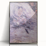 Impressionist Wall Art: Claude Monet's Camille on Her Deathbed Print