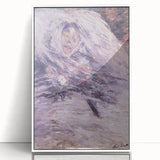 Impressionist Wall Art: Claude Monet's Camille on Her Deathbed Print