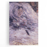 Impressionist Wall Art: Claude Monet's Camille on Her Deathbed Print