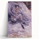 Impressionist Wall Art: Claude Monet's Camille on Her Deathbed Print