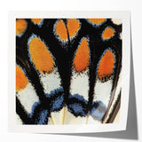 Extra large wall art featuring close-up of a dewy pink rose on glossy photo paper.