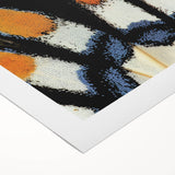 Art deco poster featuring a close-up of an animal in monochrome, printed on rolled canvas, suitable for dining room decor.