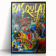 Colorful Pop Art Wall Art - Bold Canvas with Red, Yellow, and Blue