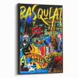 Colorful Pop Art Wall Art - Bold Canvas with Red, Yellow, and Blue