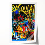Colorful Pop Art Wall Art - Bold Canvas with Red, Yellow, and Blue