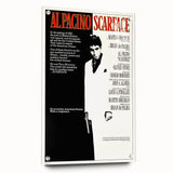 Retro Wall Art - Scarface Movie Poster - 80s Vintage Art Prints