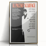 Retro Wall Art - Scarface Movie Poster - 80s Vintage Art Prints