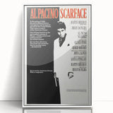 Retro Wall Art - Scarface Movie Poster - 80s Vintage Art Prints