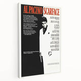 Retro Wall Art - Scarface Movie Poster - 80s Vintage Art Prints