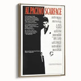 Retro Wall Art - Scarface Movie Poster - 80s Vintage Art Prints