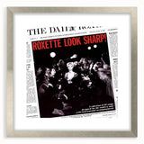 Retro Roxette Look Sharp Poster - Vintage Prints for Wall Art