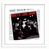 Retro Roxette Look Sharp Poster - Vintage Prints for Wall Art