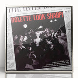 Retro Roxette Look Sharp Poster - Vintage Prints for Wall Art