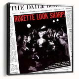 Retro Roxette Look Sharp Poster - Vintage Prints for Wall Art
