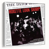 Retro Roxette Look Sharp Poster - Vintage Prints for Wall Art