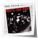 Retro Roxette Look Sharp Poster - Vintage Prints for Wall Art
