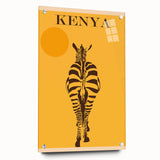 Retro Kenya Travel Poster – Vintage Prints & Mid-Century Modern Art