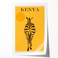 Retro Kenya Travel Poster – Vintage Prints & Mid-Century Modern Art