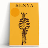 Retro Kenya Travel Poster – Vintage Prints & Mid-Century Modern Art