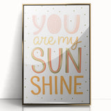 You Are My Sunshine Nursery Wall Art - Baby Room Decor