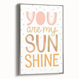 You Are My Sunshine Nursery Wall Art - Baby Room Decor