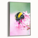 Landscape art painting featuring a vibrant spring scene on framed canvas, ideal for brightening a living room space.