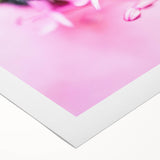 Art deco poster featuring a stylized spring scene in pastel shades on rolled canvas, suitable for dining room walls.