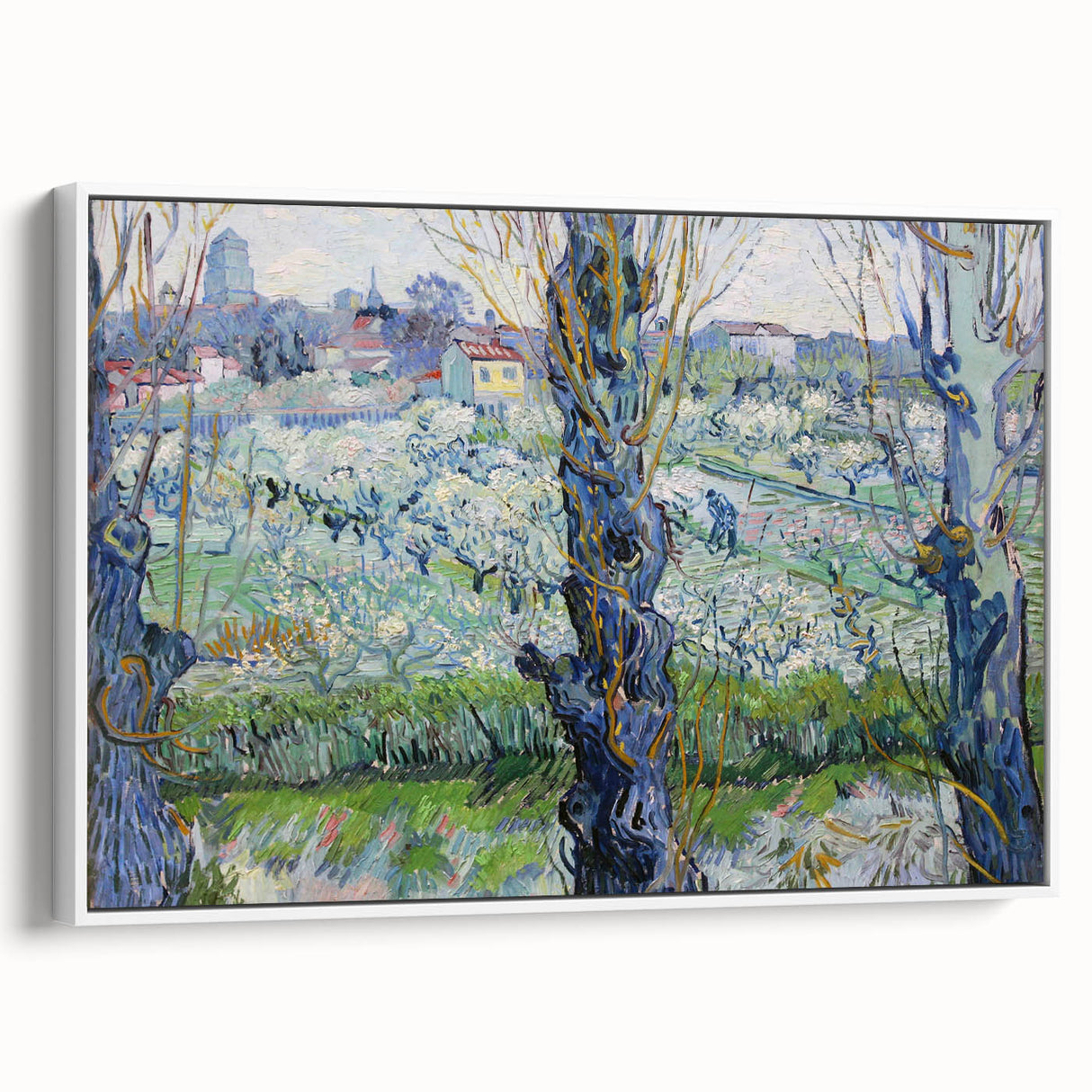 Impressionism Wall Art - Flowering Orchards, Vincent van Gogh Print