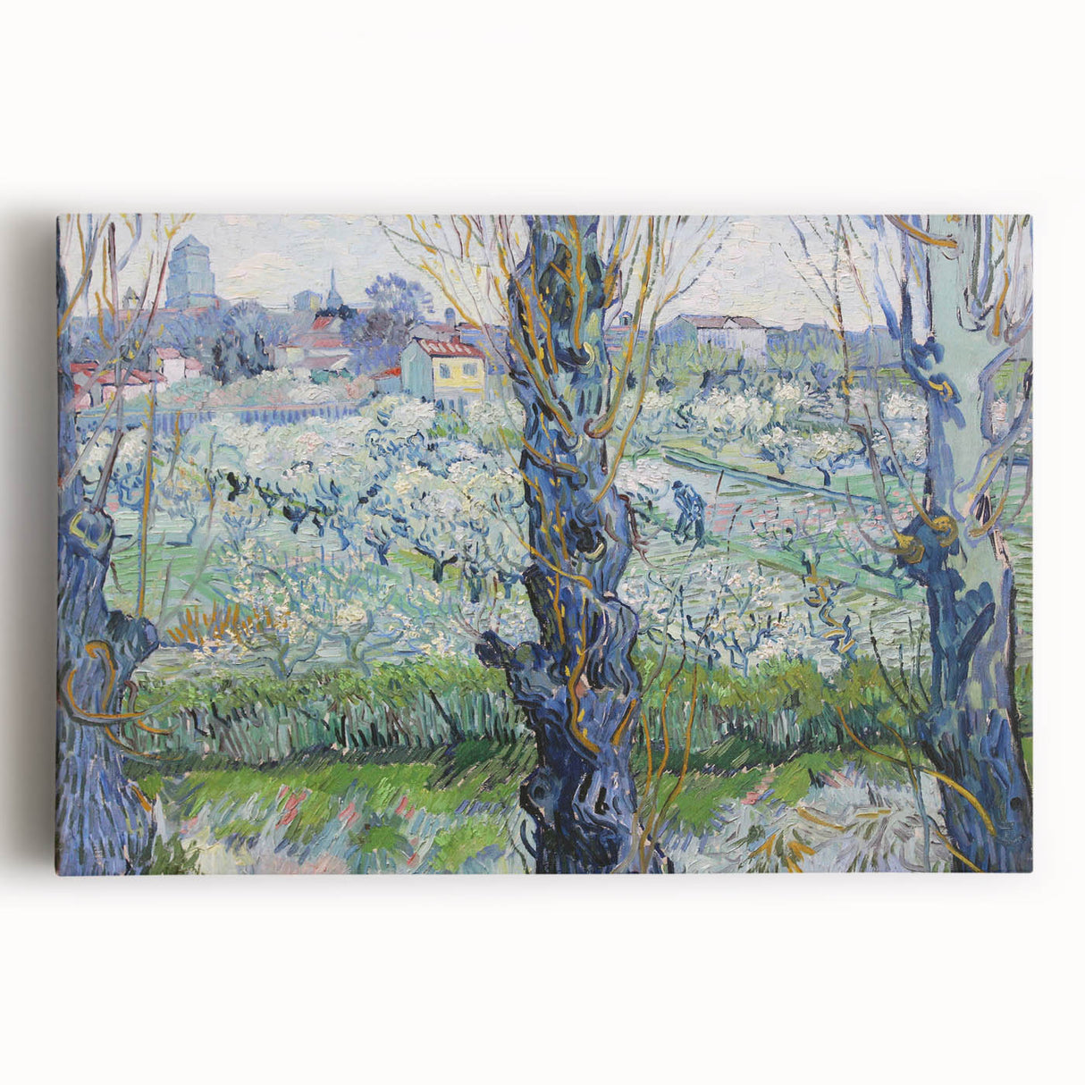 Impressionism Wall Art - Flowering Orchards, Vincent van Gogh Print