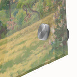 Modern Wall Art: Tranquil Countryside with Blooming Lilacs