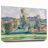 Modern Wall Art: Vibrant Autumn Landscape with Bold Brushstrokes