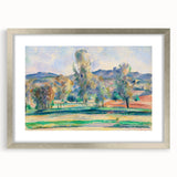 Modern Wall Art: Vibrant Autumn Landscape with Bold Brushstrokes