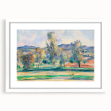 Modern Wall Art: Vibrant Autumn Landscape with Bold Brushstrokes