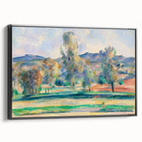 Modern Wall Art: Vibrant Autumn Landscape with Bold Brushstrokes