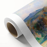 Modern Wall Art: Vibrant Autumn Landscape with Bold Brushstrokes