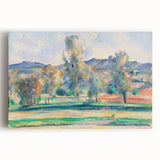 Modern Wall Art: Vibrant Autumn Landscape with Bold Brushstrokes