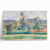 Modern Wall Art: Vibrant Autumn Landscape with Bold Brushstrokes