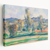 Modern Wall Art: Vibrant Autumn Landscape with Bold Brushstrokes