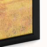 Impressionist Wheat Field Art - Inspired by Van Gogh's Arles Landscape