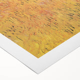 Impressionist Wheat Field Art - Inspired by Van Gogh's Arles Landscape