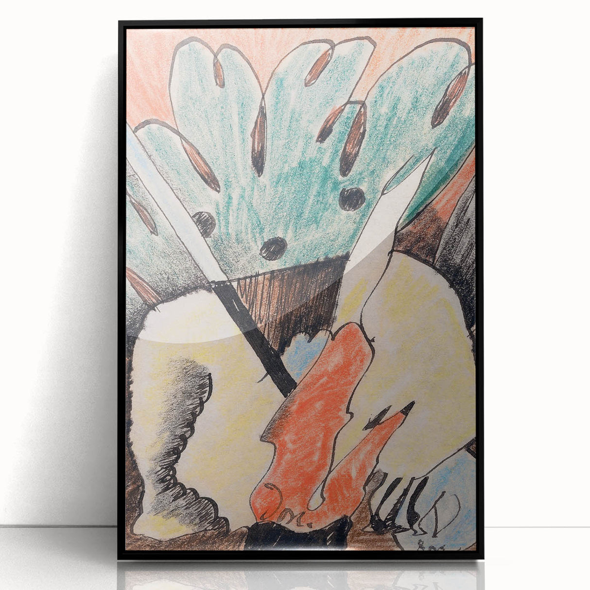 Modern Wall Art: Arthur Dove's Abstract Nature-Inspired Composition