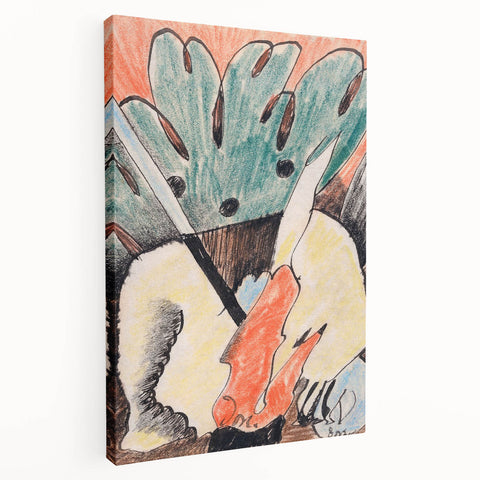 Modern Wall Art: Arthur Dove's Abstract Nature-Inspired Composition