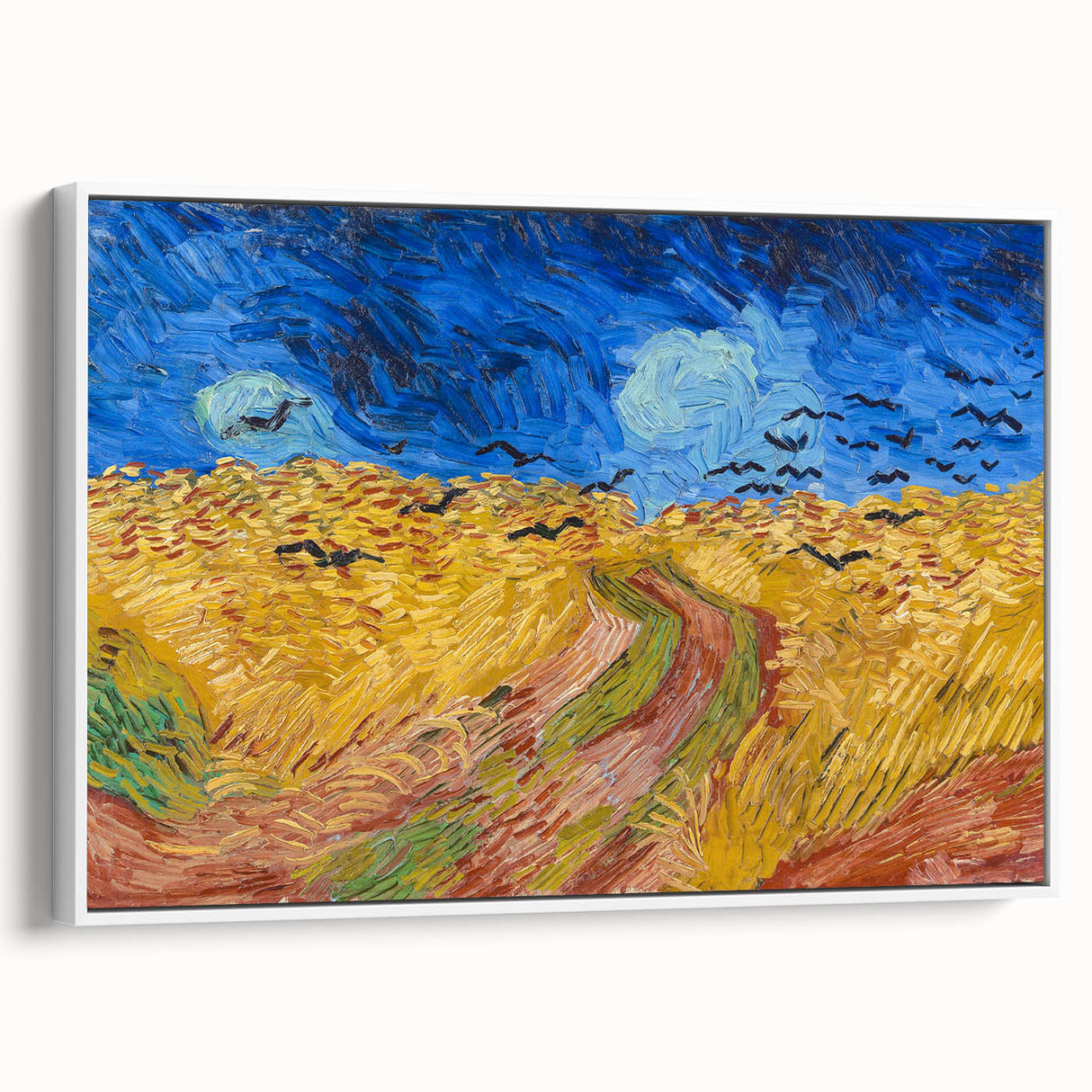 Impressionist Landscape - Wheatfield with Crows Van Gogh Print