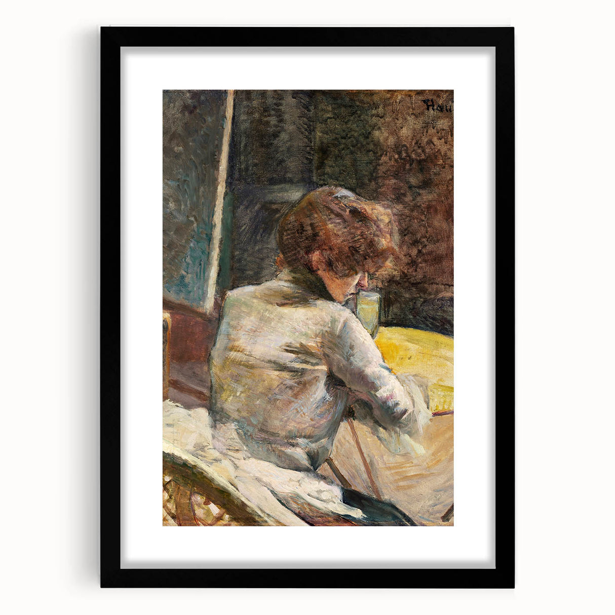 Impressionist Portrait Art - Toulouse-Lautrec’s Masterpiece ‘Waiting