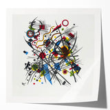Modern Wall Art: Wassily Kandinsky's Bauhaus Lithograph (1922)