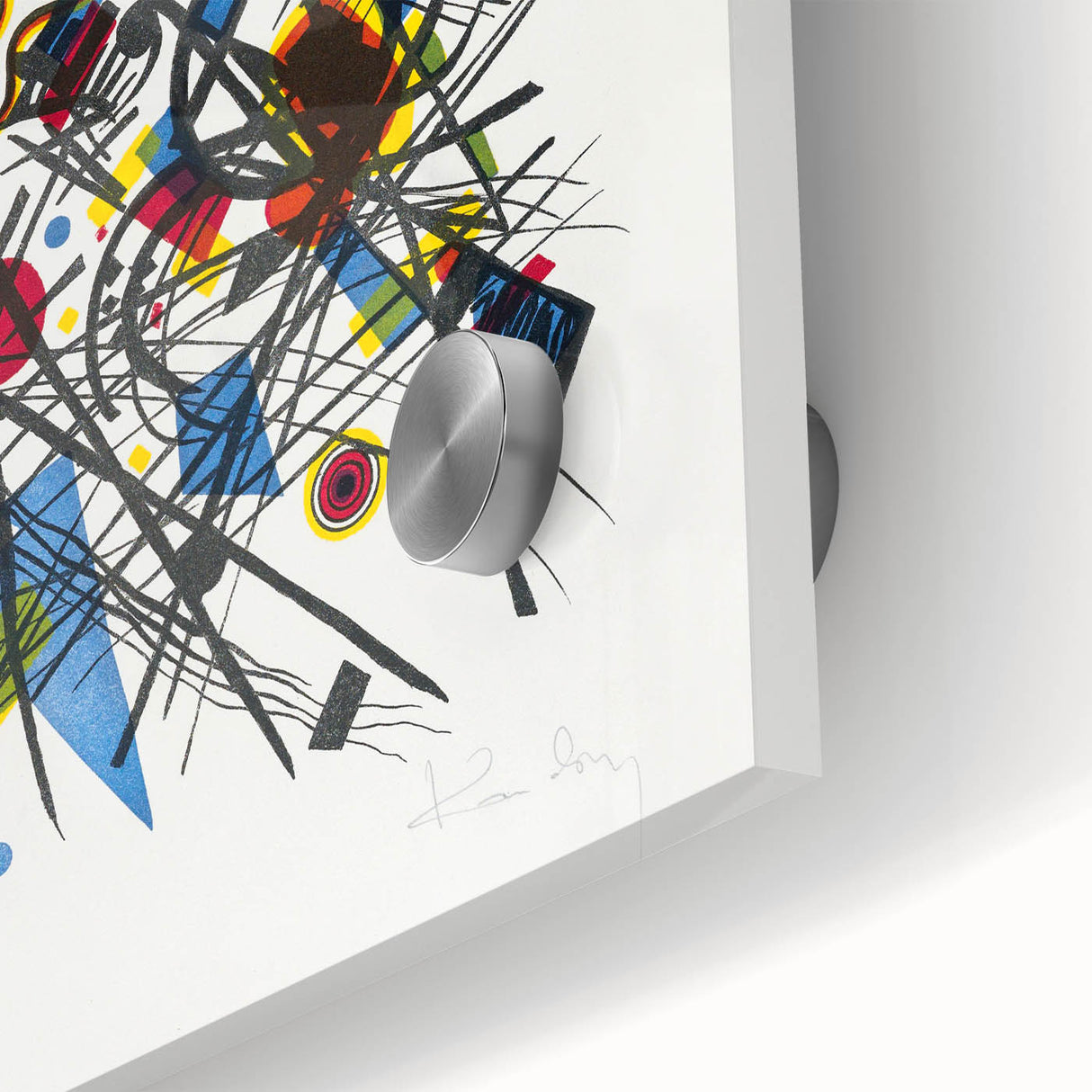 Modern Wall Art: Wassily Kandinsky's Bauhaus Lithograph (1922)