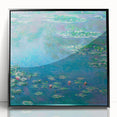 Claude Monet Water Lilies - Impressionist Landscape Wall Art Print
